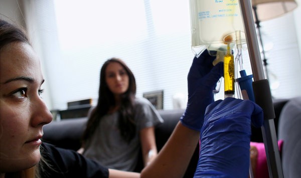 IV Drips Touted as Hangover Relief