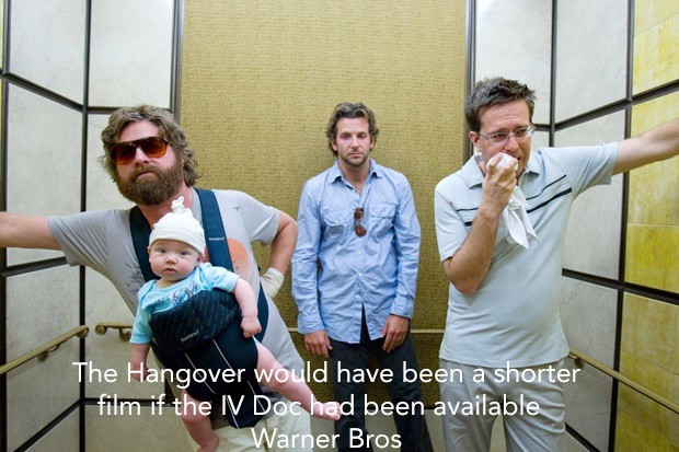 Got a hangover? Don’t be a drip, here’s the cure